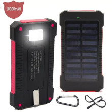 Portable Solar Power Bank Ladegerät Wasserdicht 10000 mAh für iPad (SC-5688)